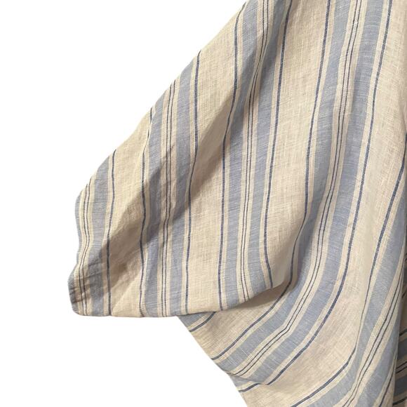 Vitamin A Pure Linen Striped Duster l Swimsuit‎ Cover-Up l NWT l One Size - Picture 4 of 5